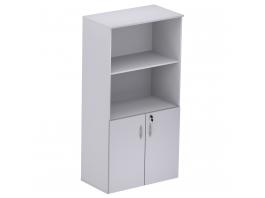 ARMRIO ALTO SEMI ABERTO 2 PORTAS M15 CINZA CRISTAL