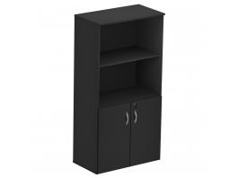 ARMRIO ALTO SEMI ABERTO 2 PORTAS M15 PRETO