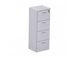 ARQUIVO 4 GAVETAS M15 CINZA CRISTAL